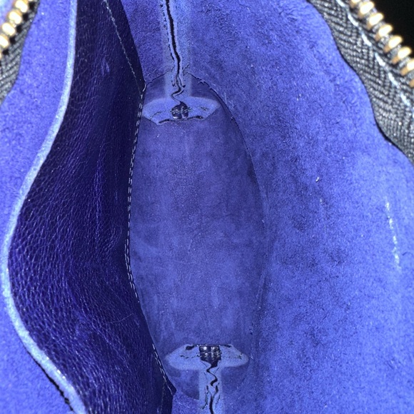 Portland Leather Cobalt Festival Bag - Picture 3 of 5